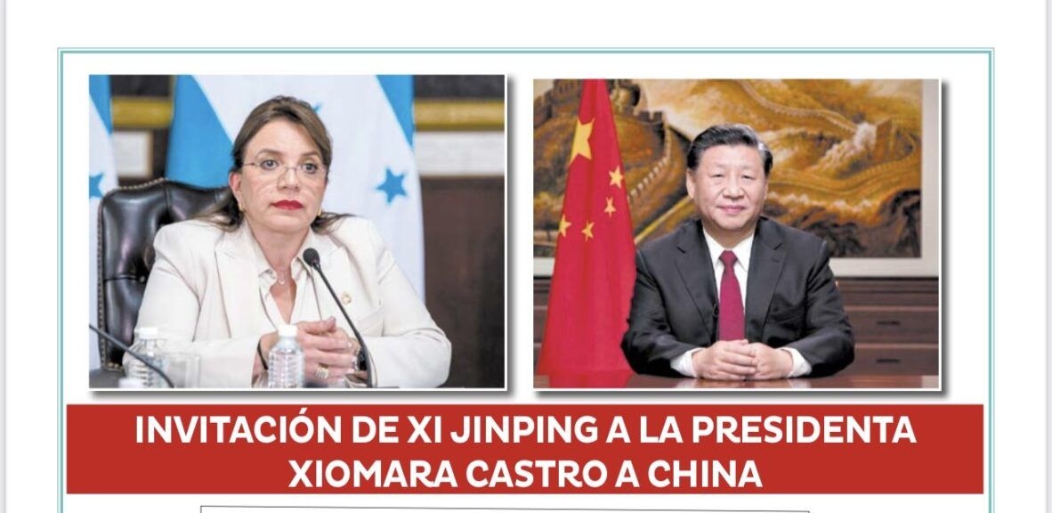 Gobierno de China envía invitación oficial a la presidenta Xiomara Castro para que visite el gigante asiático / HONDUSA-TV