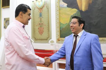 Honduras y Venezuela fortalecen cooperación energética en encuentro de alto nivel entre ministro Tejada y presidente Maduro