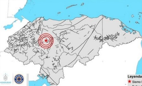 Enjambre sísmico continúa en zona central de Honduras y desde el 12 de octubre ya se registran más de 60 réplicas